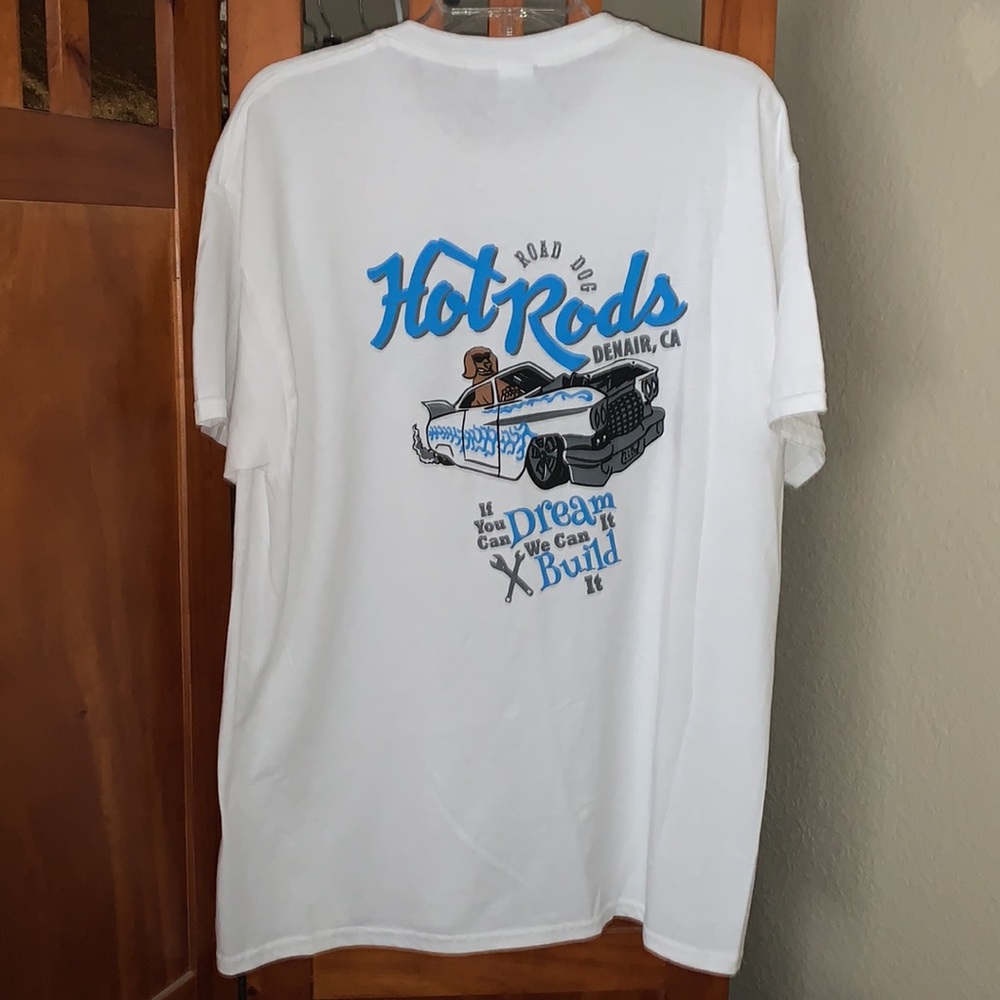 NWOT All Cotton Gildan Hot Rod Party T-Shirt